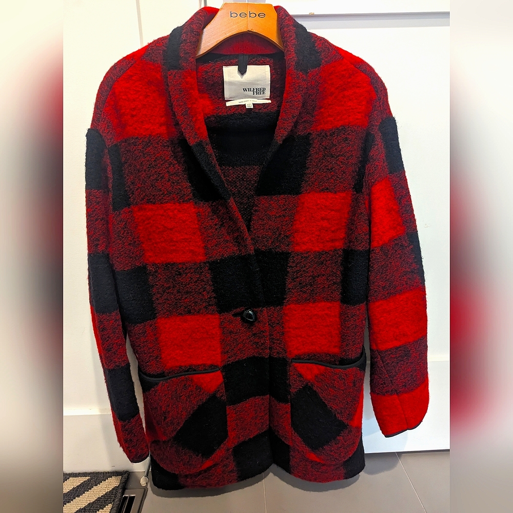 Wilfred Free plaid jacket XXS